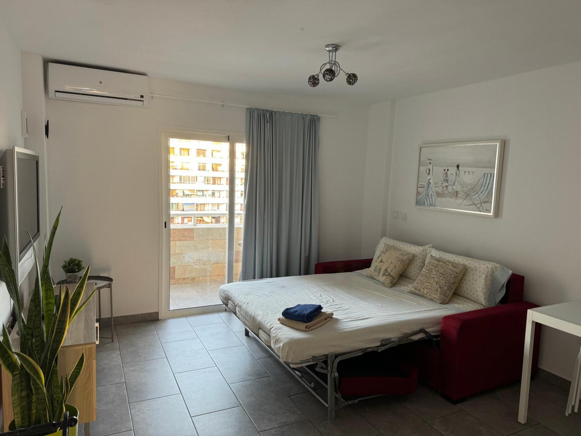 Apartamento Con Vistas Al Mar ปลายา เดล อิงเกลส ภายนอก รูปภาพ